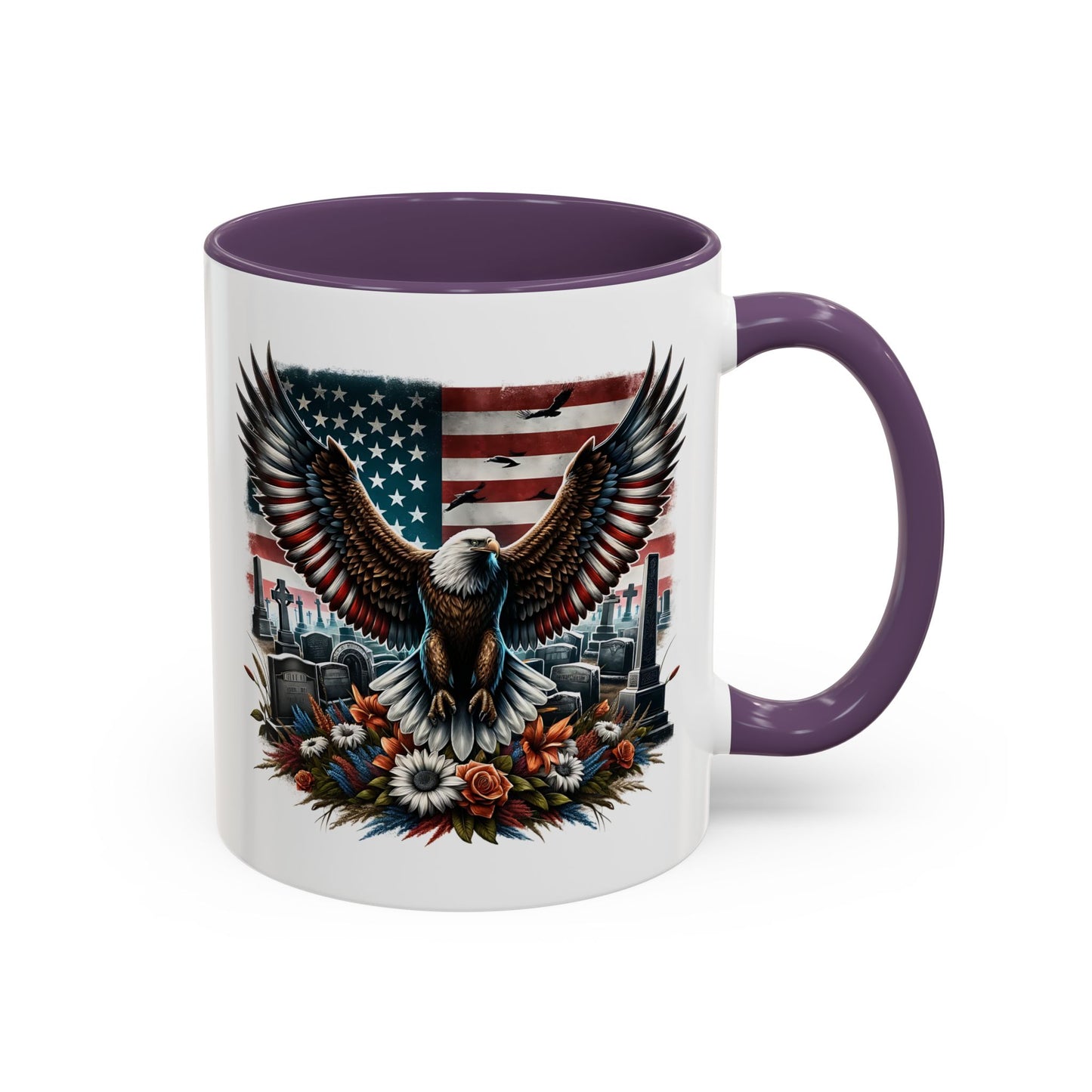 4th of July Mug - American Bald Eagle Memorial