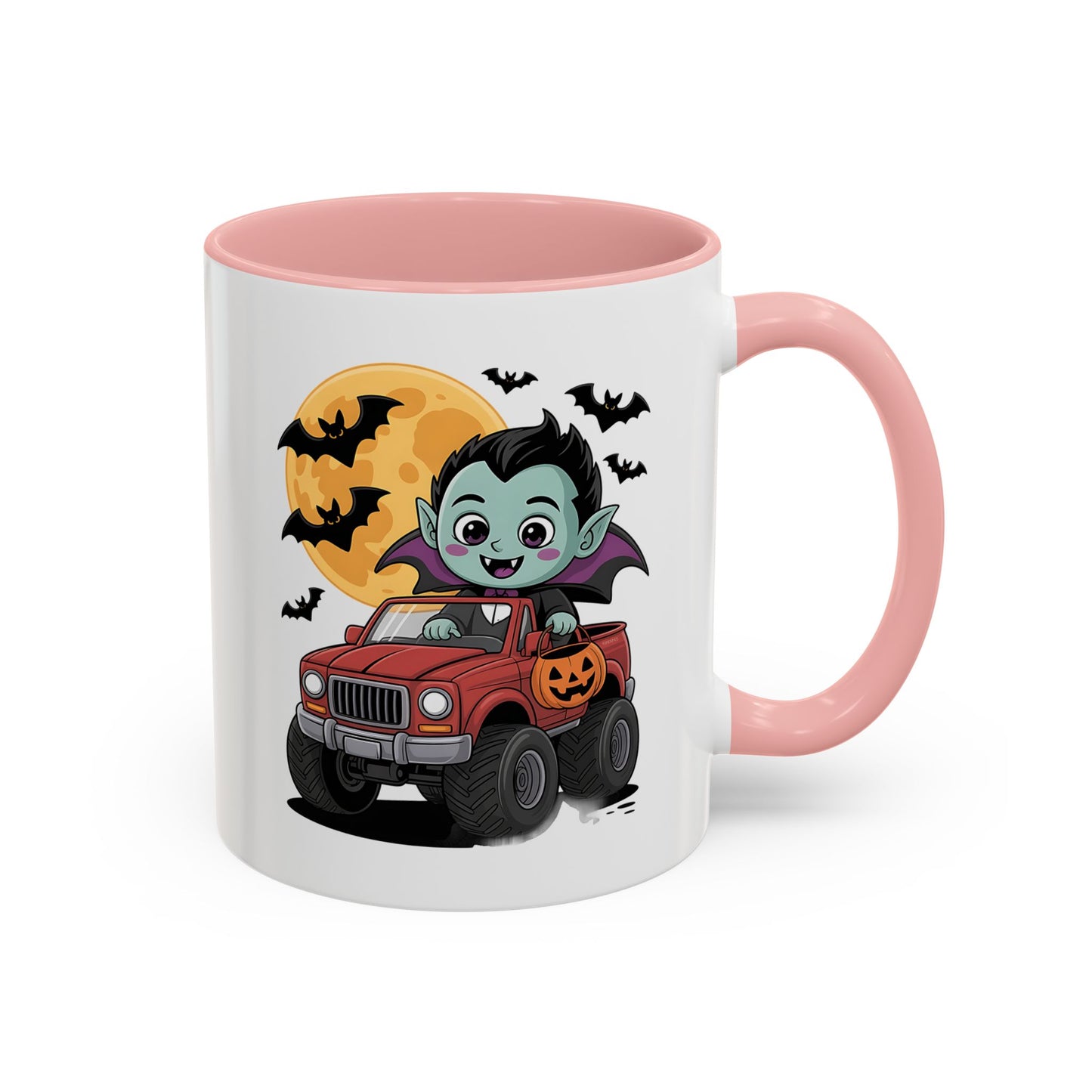 Halloween Mug - Driving Vampire
