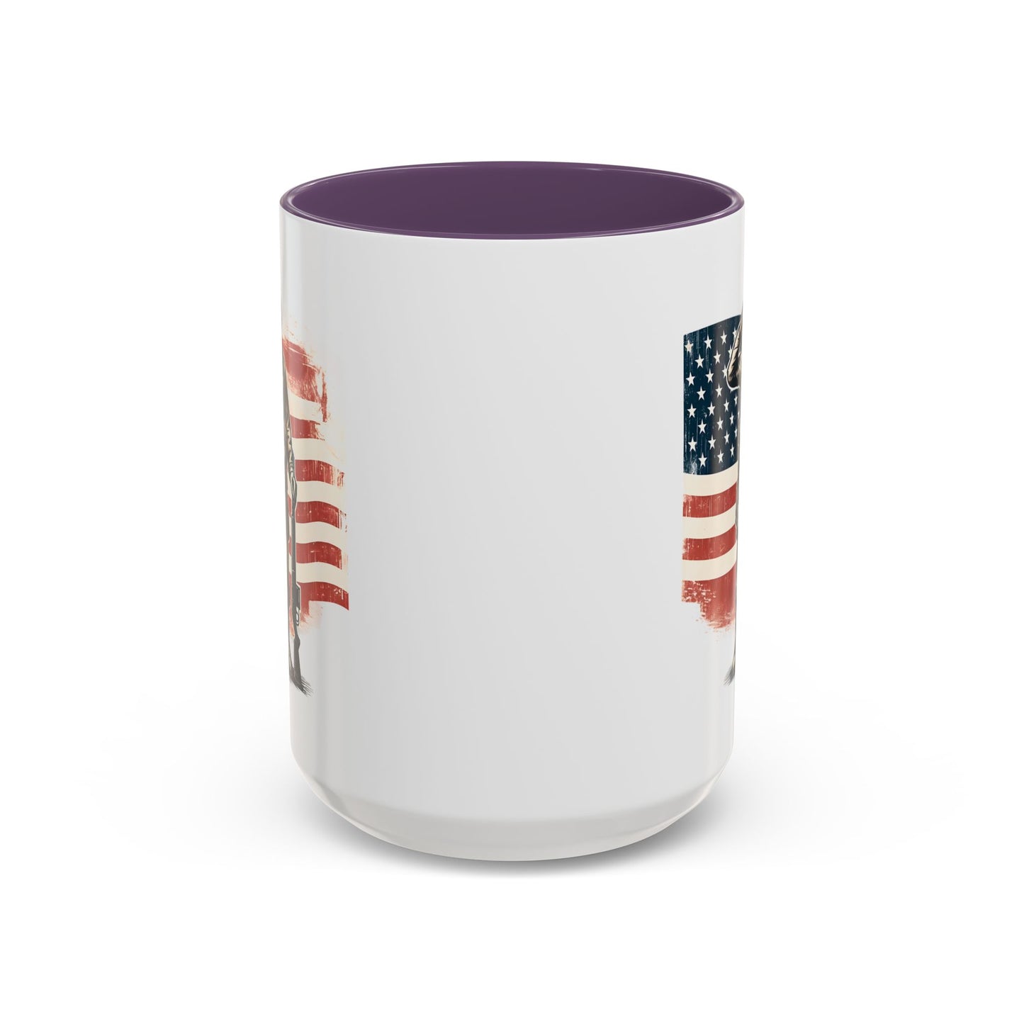4th of July Mug - American Soldier Flag