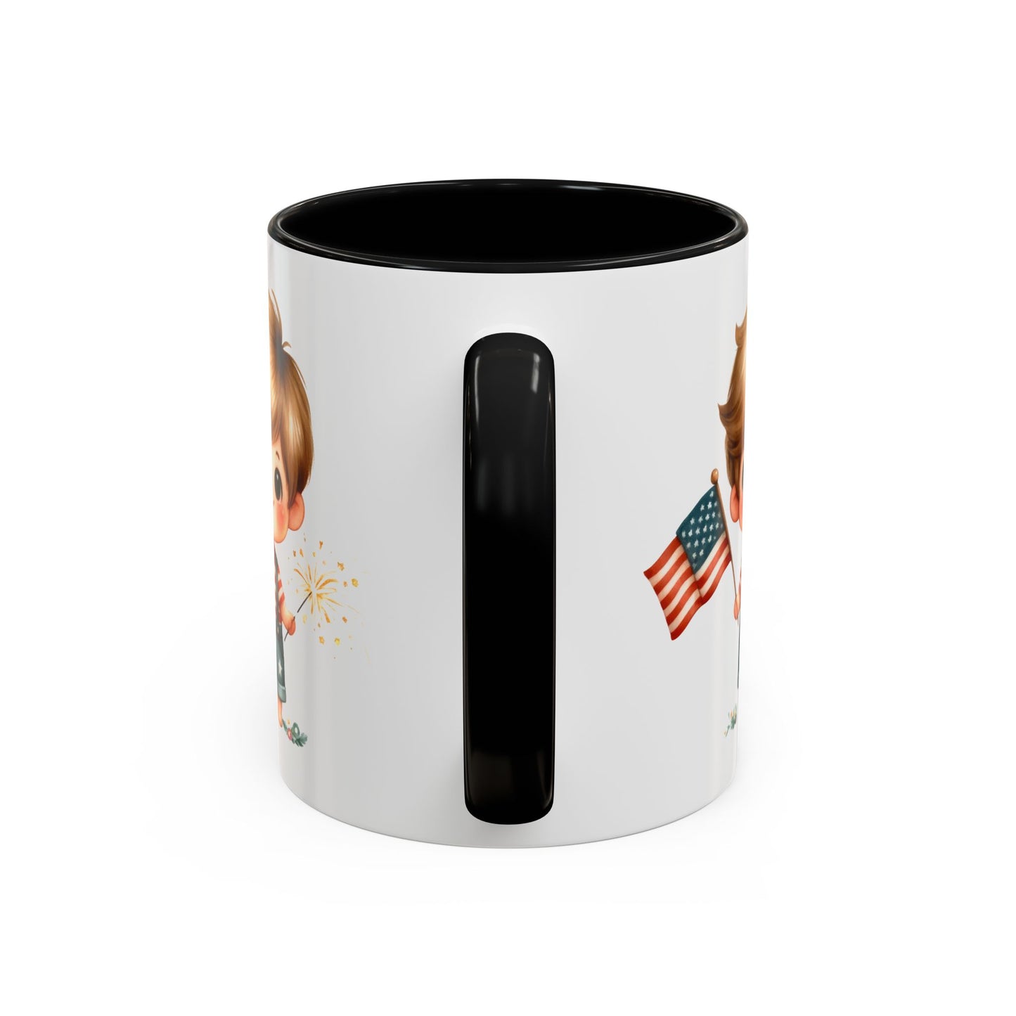 4th of July - American Boy Flag 2