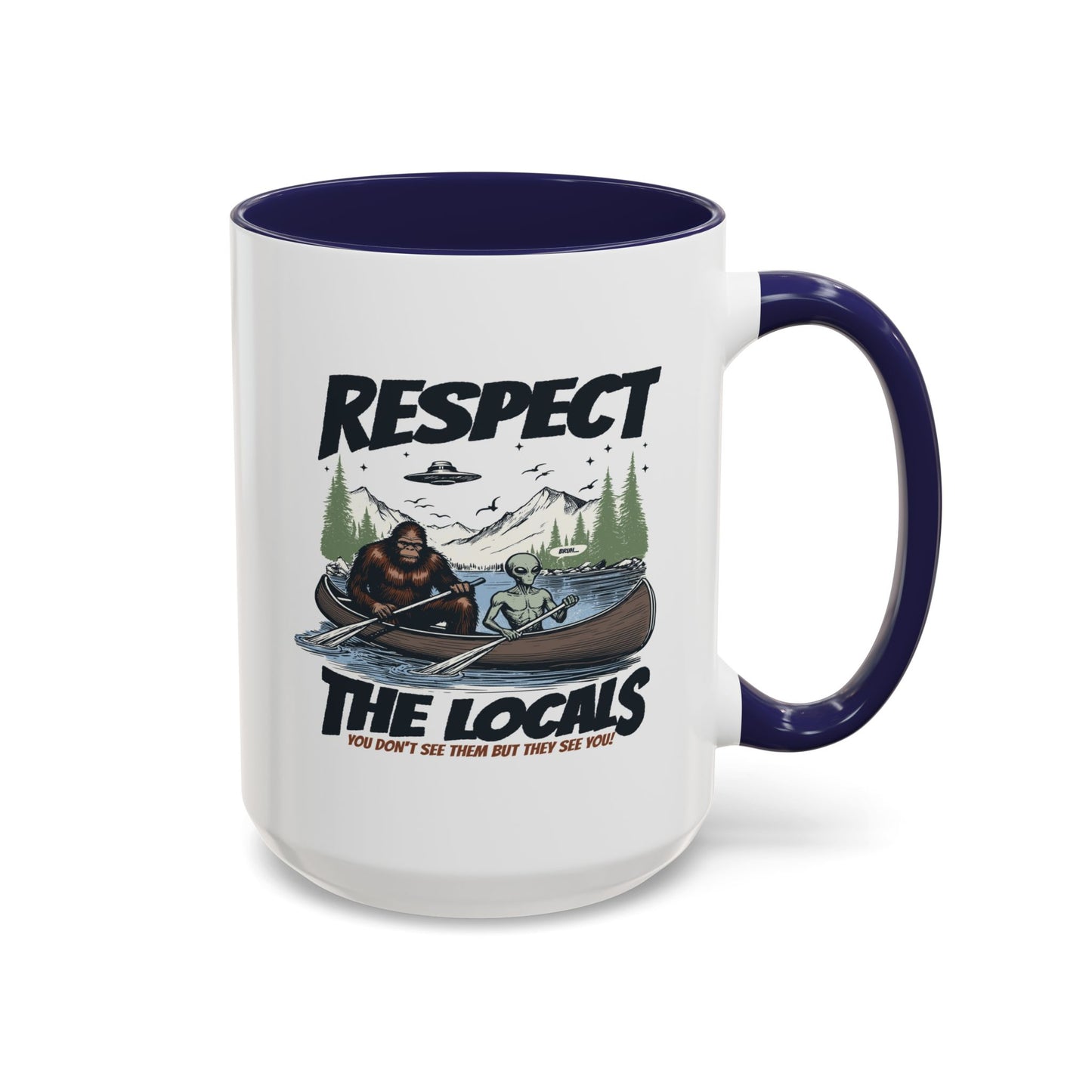 Alien Mug - Respect The Locals