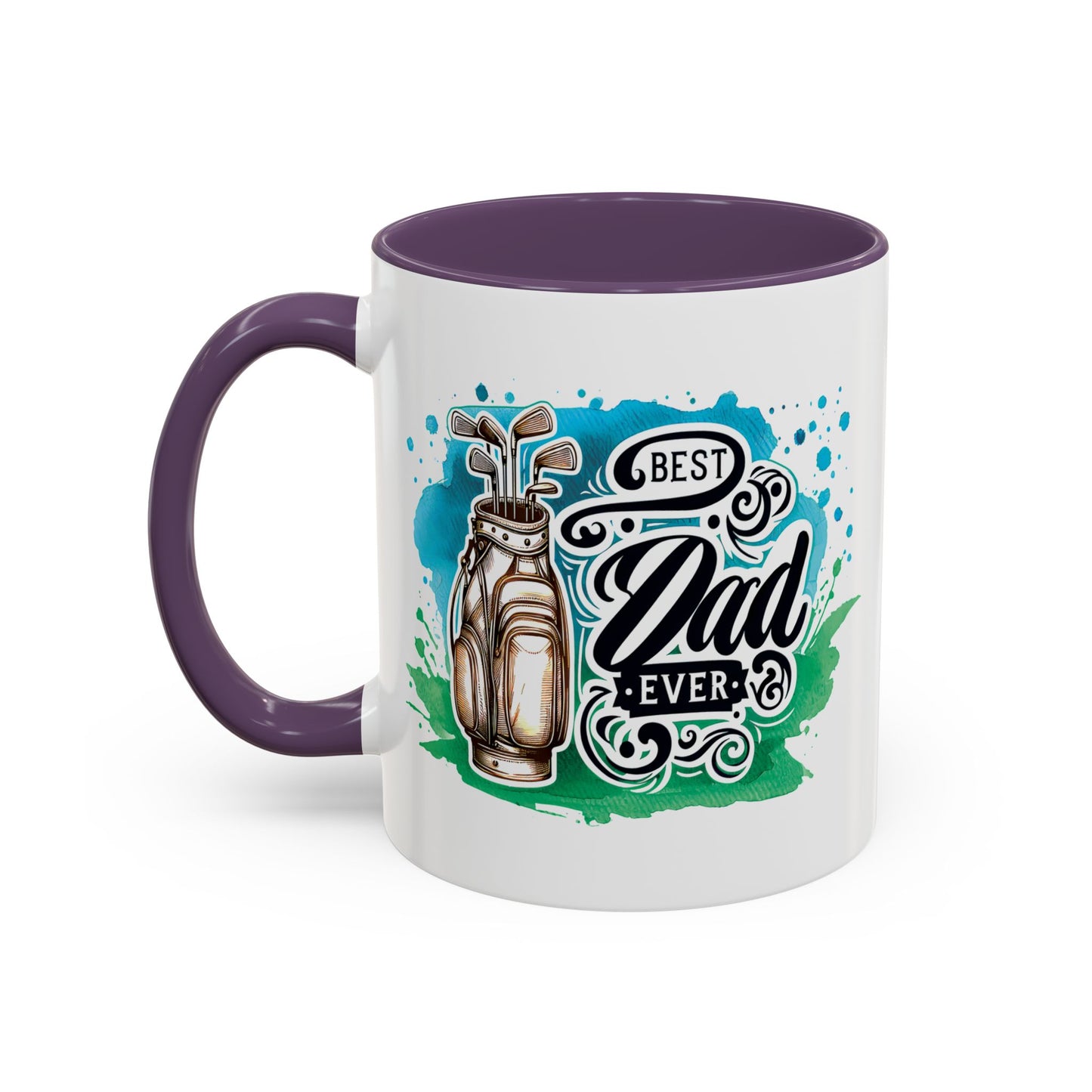 Father's Day Mug - Best Dad Ever Golf