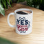 Motivation Mug - Yes You Can Squares
