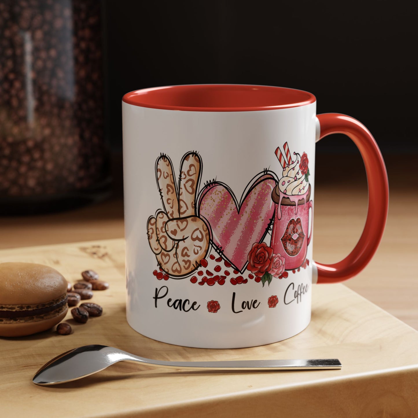 Humor Mug - Peace Love Coffee