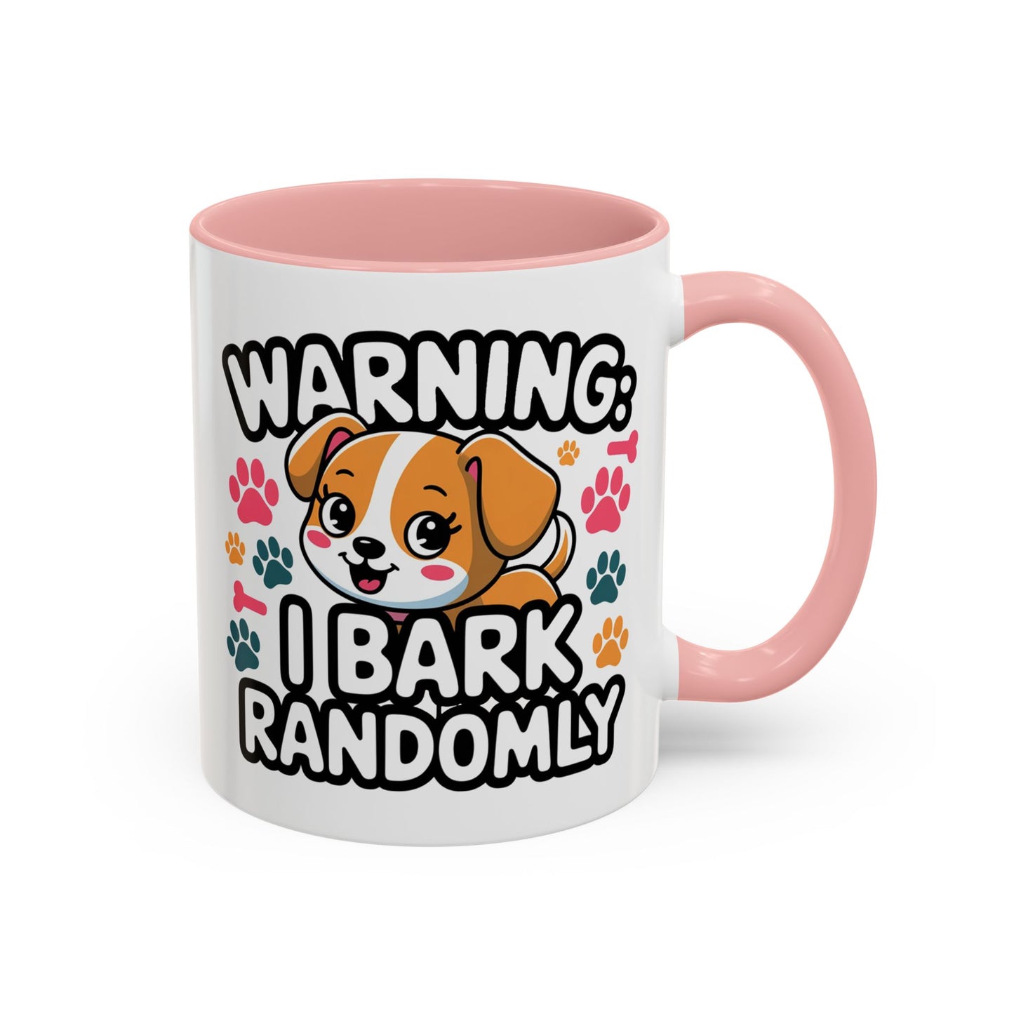 Animal Mug - Warning I Bark Randomly