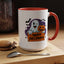 Halloween Mug - Winking Ghost With Pumpkin