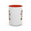 Christmas Mug - Merry Christmas Happy Holidays Decorative Text