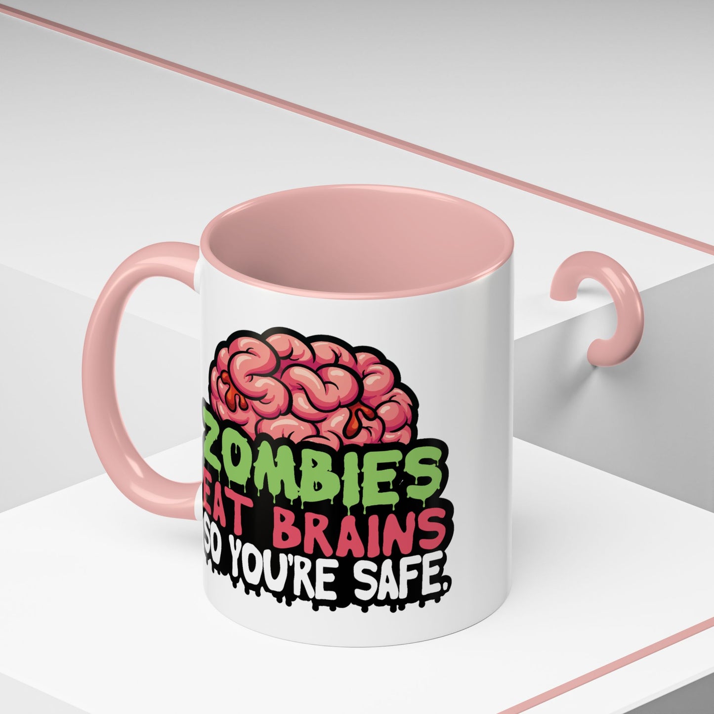 Humor Mug - Zombies Eat Brains