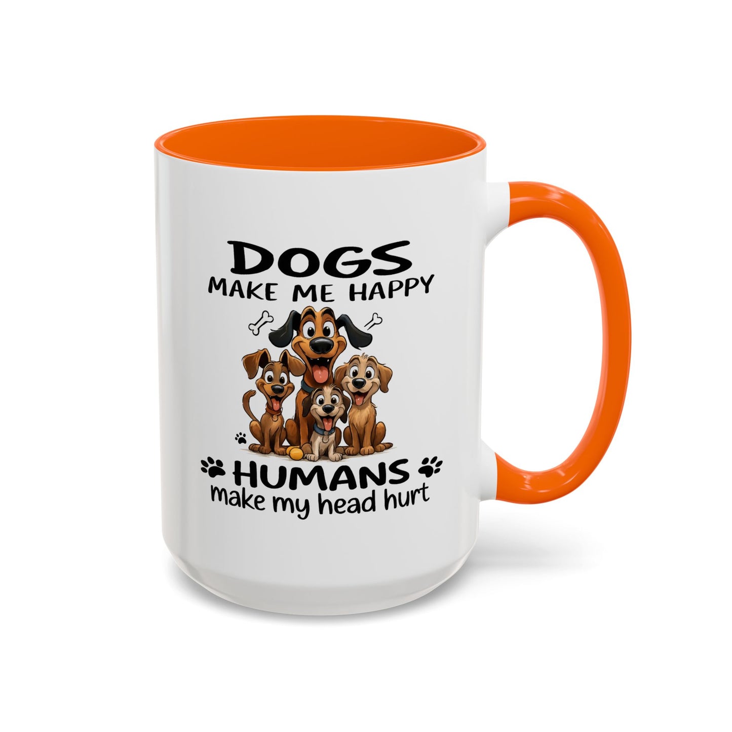 Animal Mug - Dogs Make Me Happy