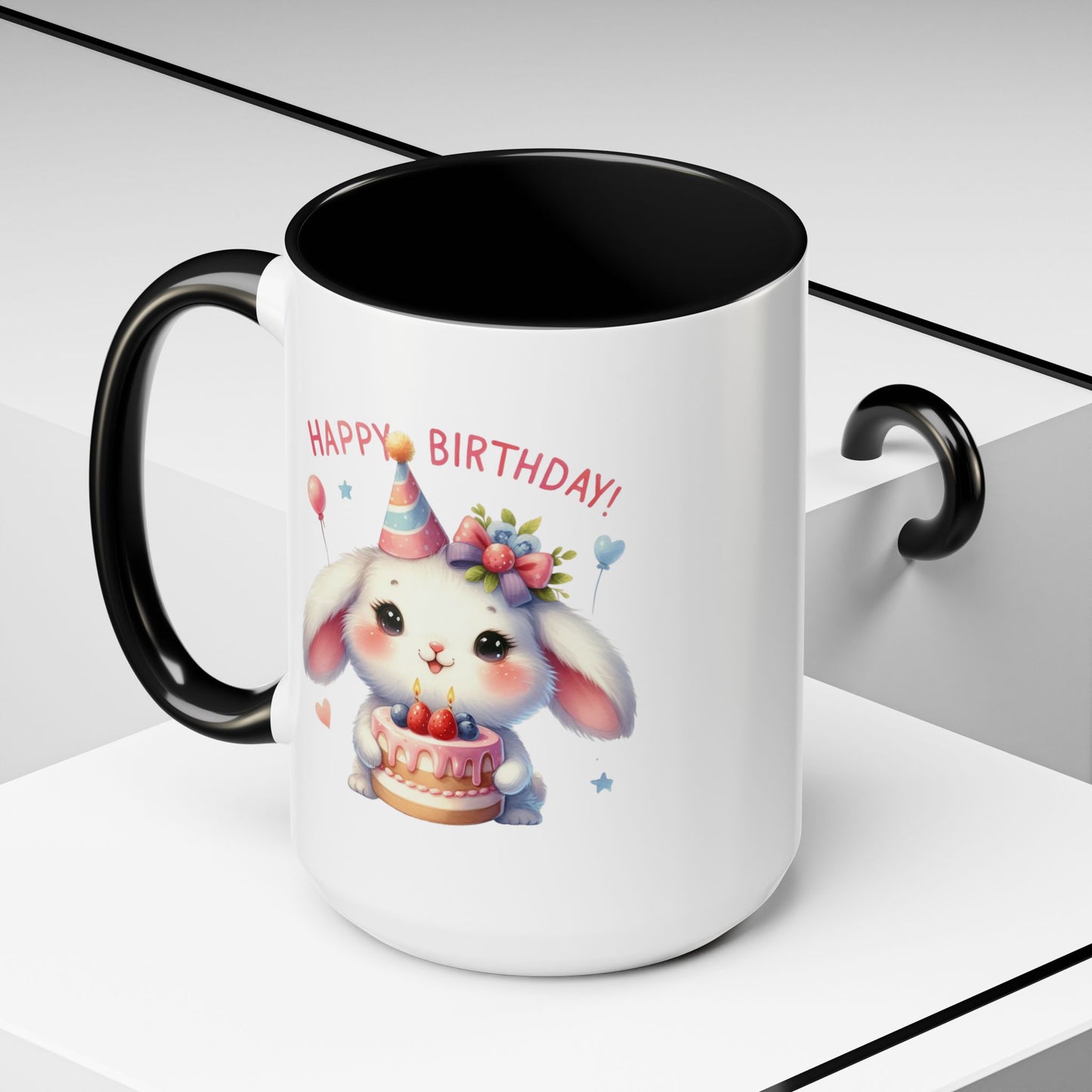 Birthday Mug - Happy Birthday Bunny 2