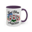 4th of July Mug - God Bless America Daisies