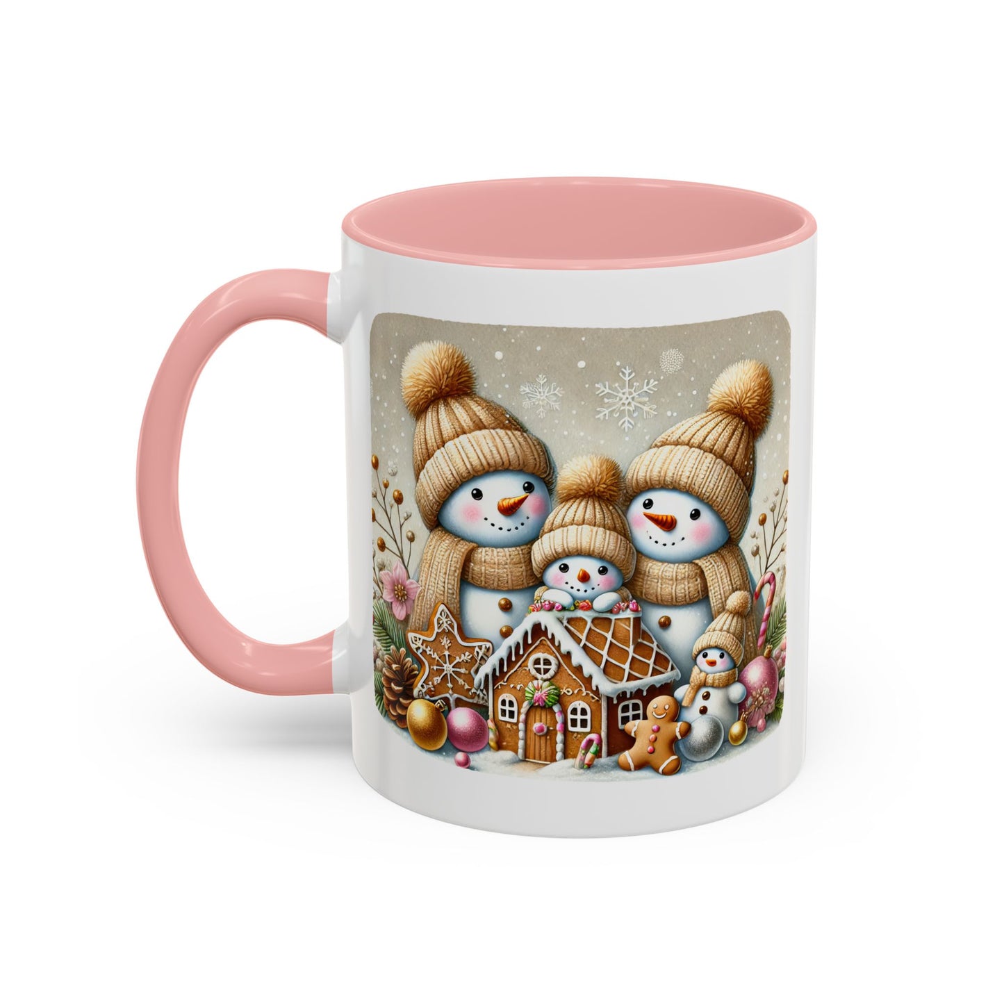Christmas Mug - Gingerbread Snowman Family 2
