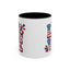 4th of July Mug - Animal Love USA Flag
