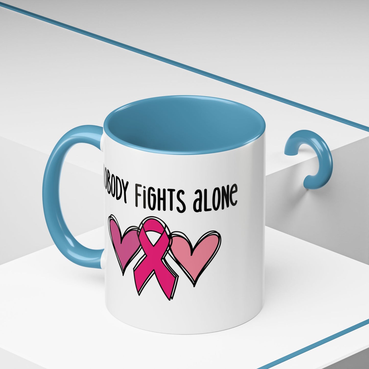 Support Mug - Nobody Fights Alone