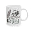 Motivation Mug - Write Your Own Story Pen and Ink