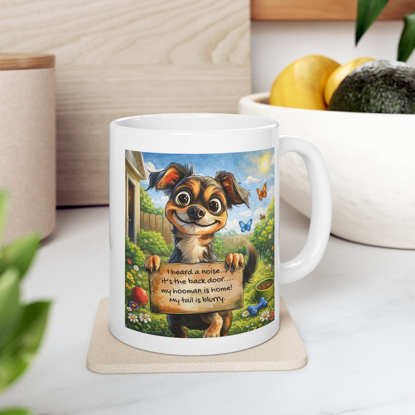Animal Mug - I Heard A Noise....