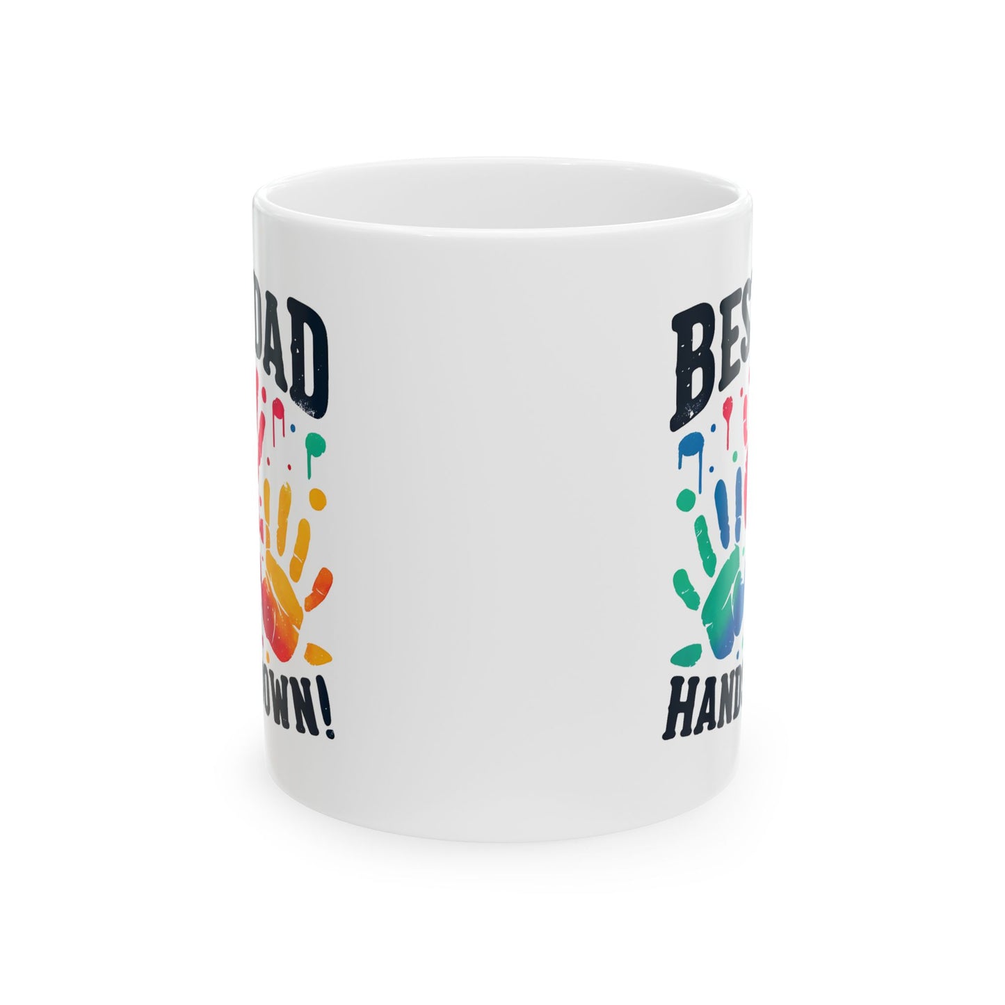 Father's Day Mug - Best Dad Hands Down