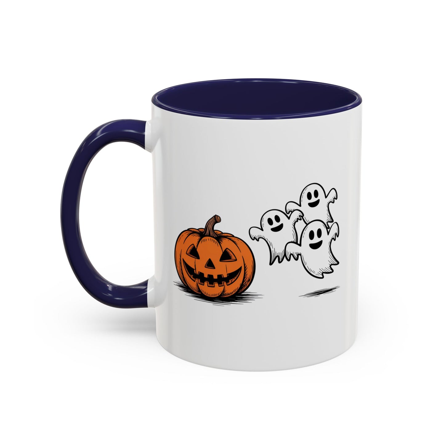 Halloween Mug - Pumpkin & Ghosts