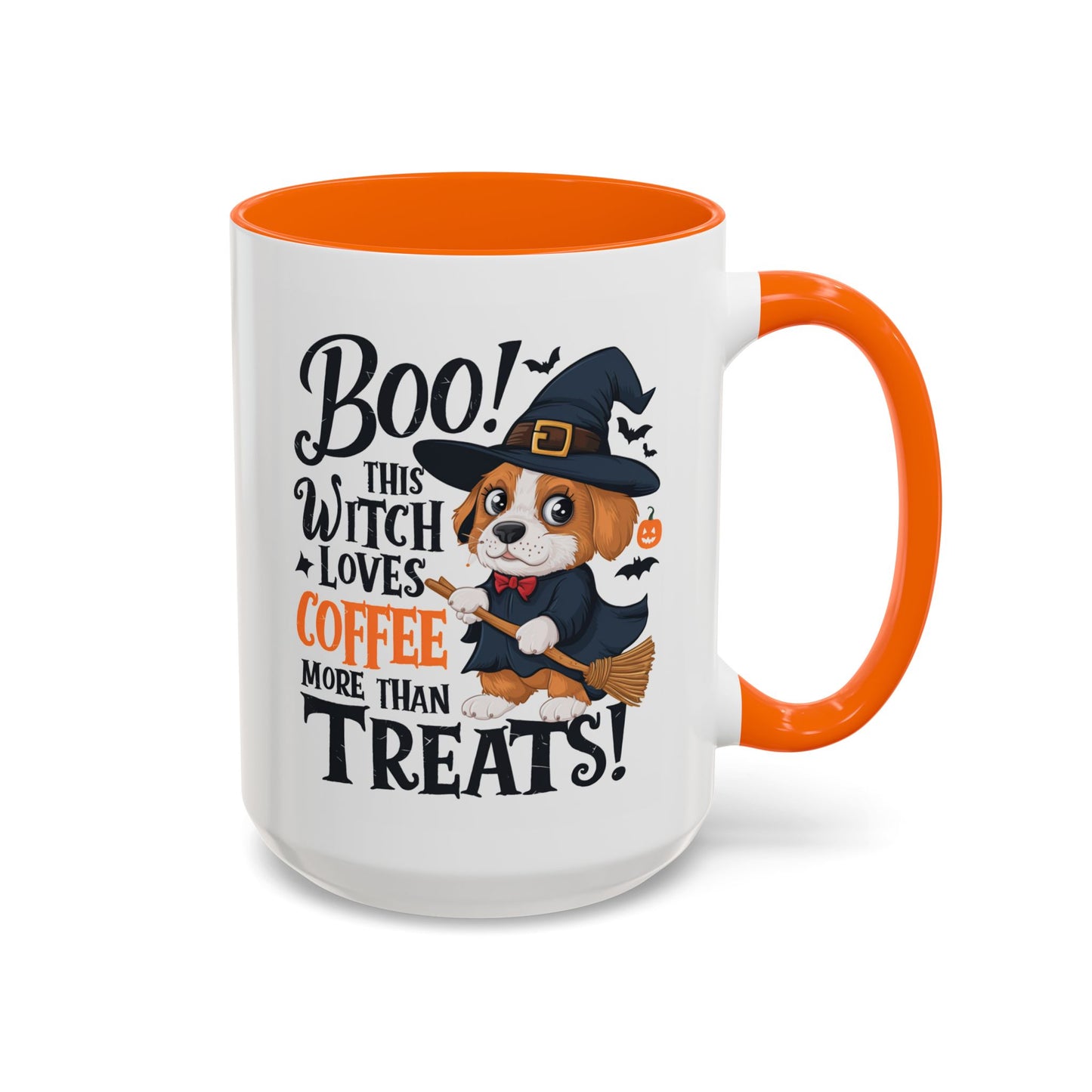 Halloween Mug - Puppy Witch