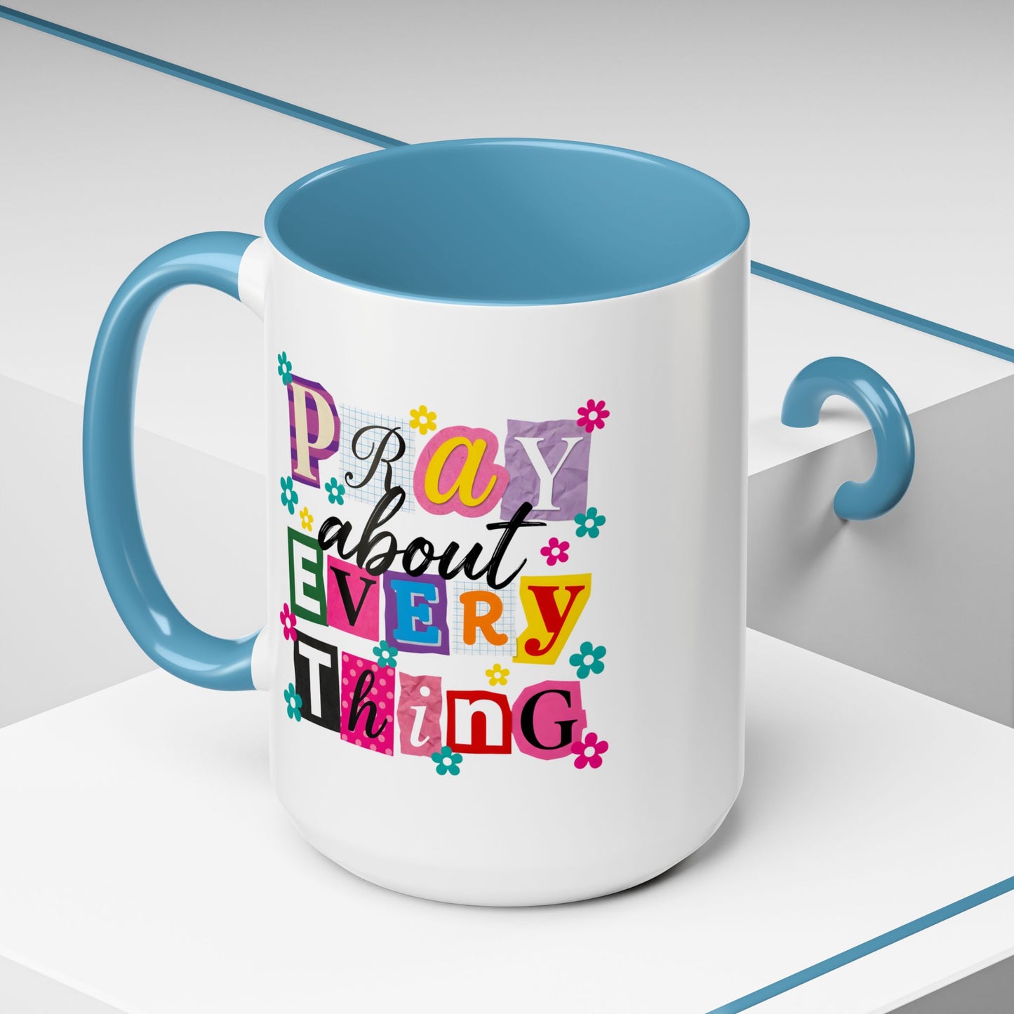 Religious Mug - Pray About Everything