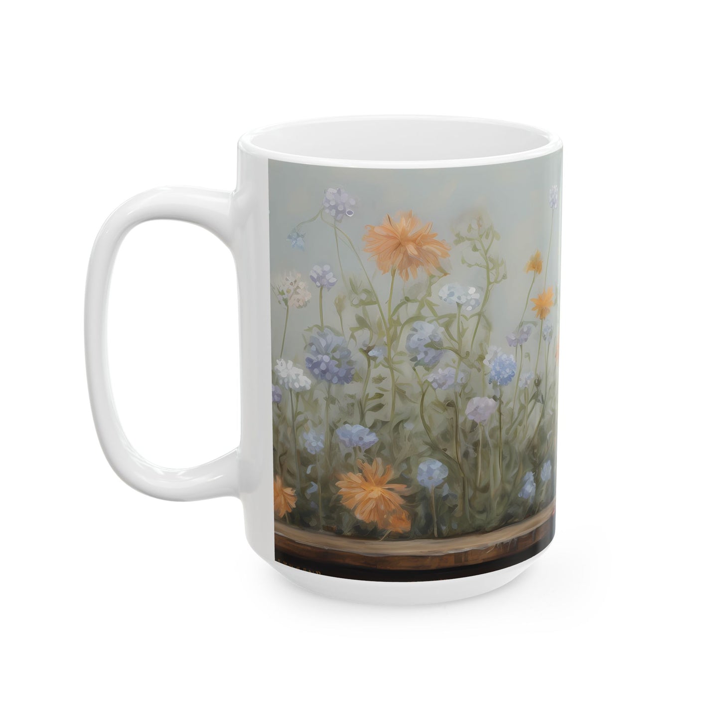 Artistic Mug - Felted Cat