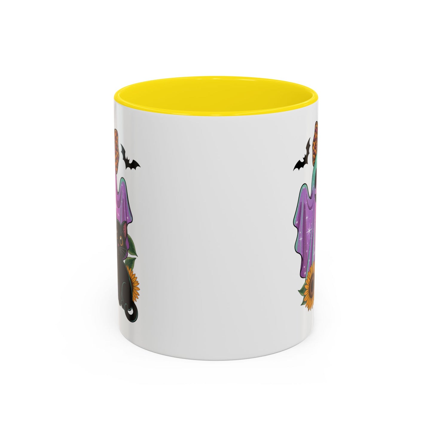 Halloween Mug - Cute Ghost With Cat
