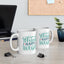 Wellness Mug - Think Happy Thoughts Words