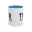 4th of July Mug - USA American Flag