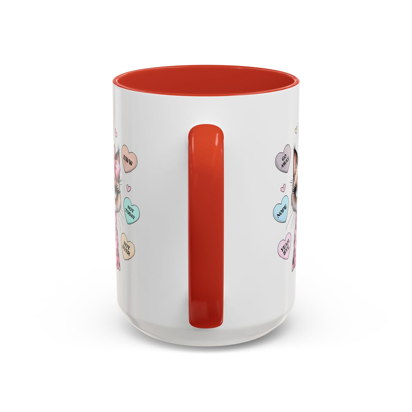 Animal Mug - Conversation Hearts