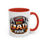 Father's Day Mug - Best Dad Ever Football