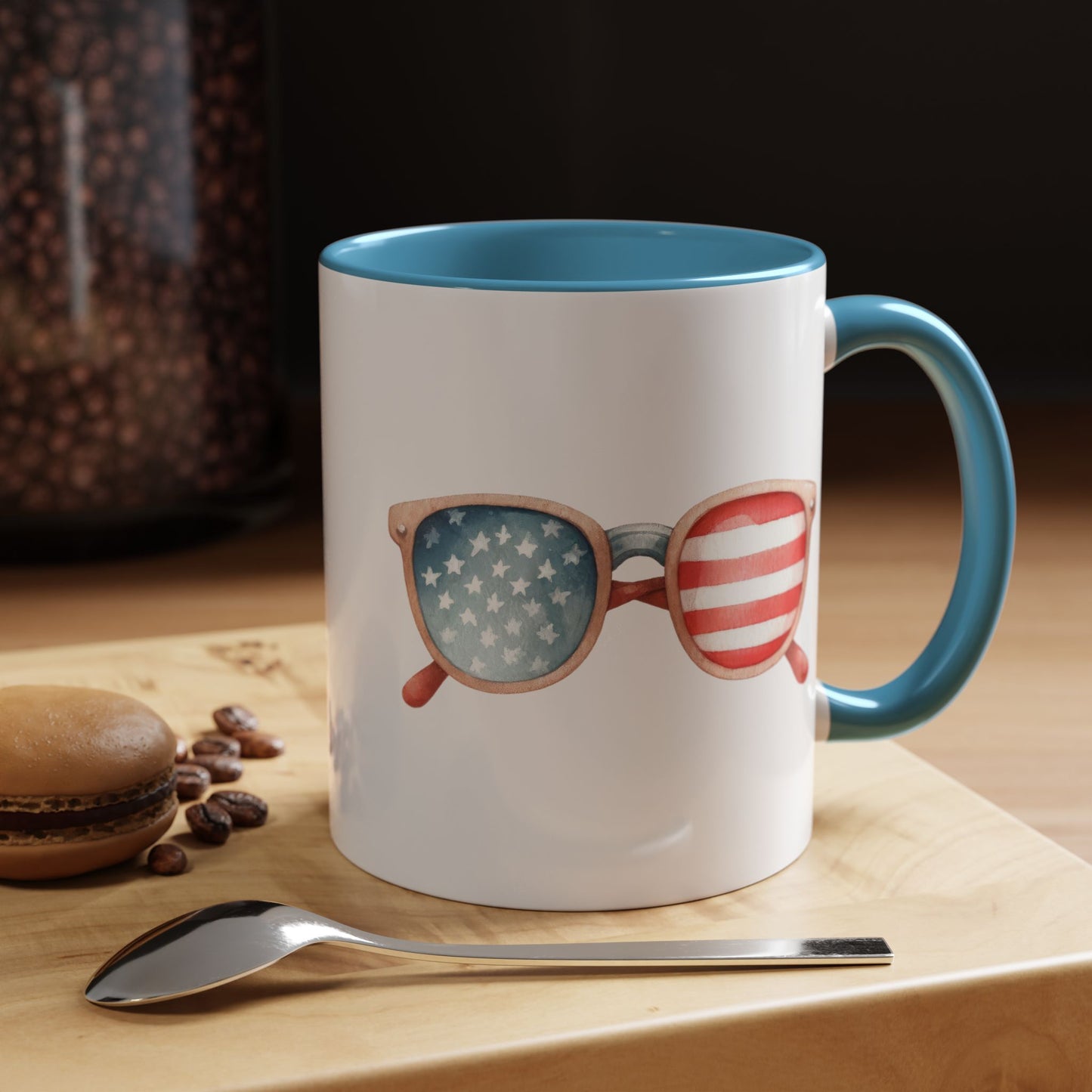 4th of July - Sunglasses Flag