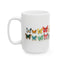 Artistic Mug - Felted Butterflies