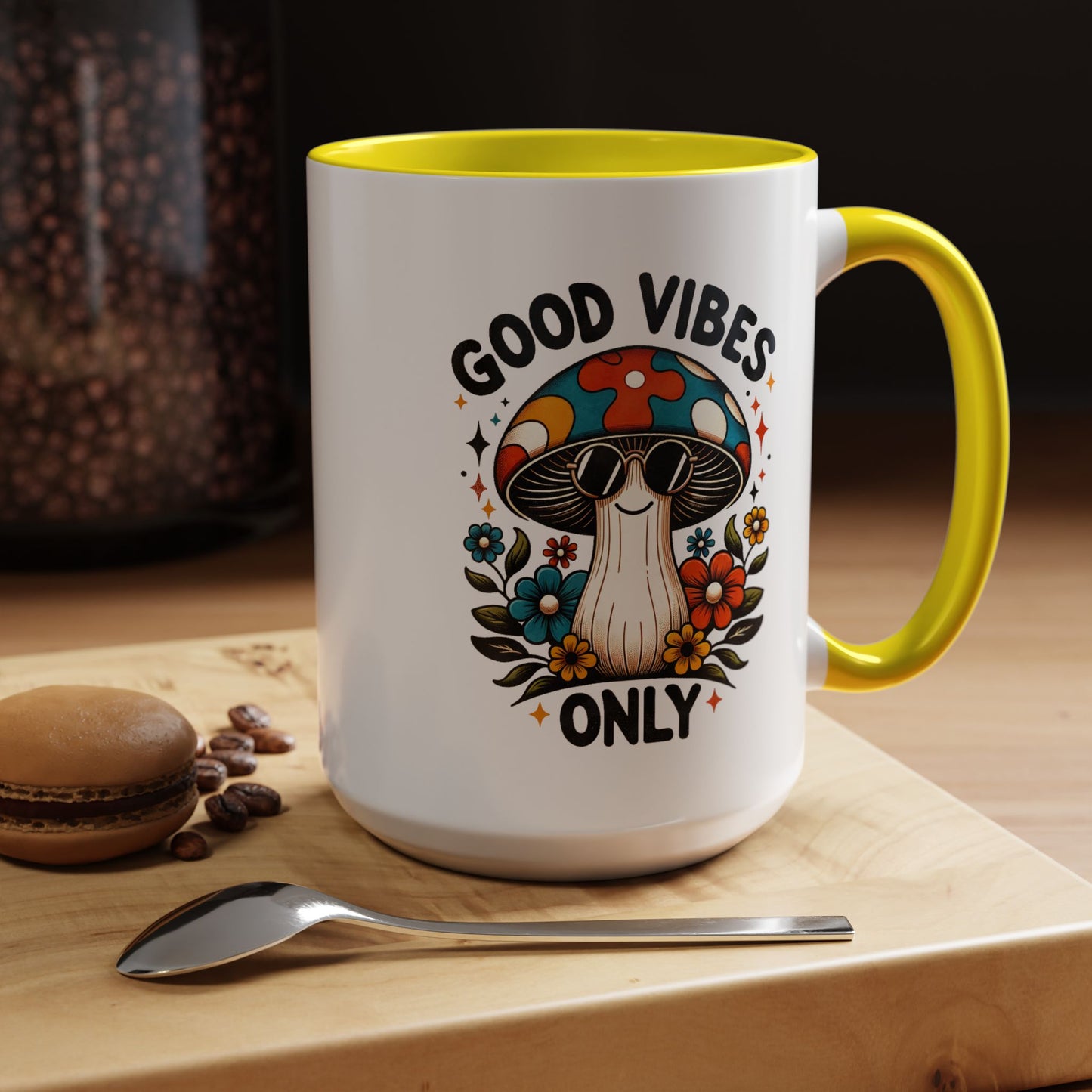 Wellness Mug - Good Vibes Only Mushroom