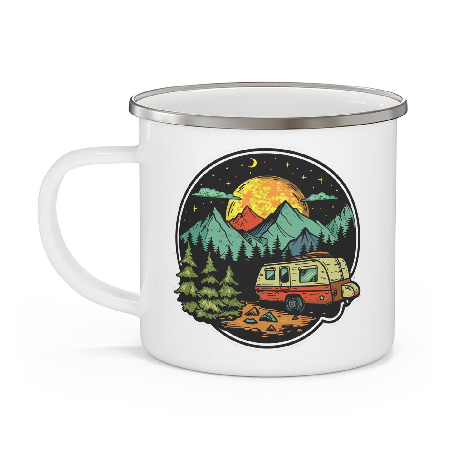 Adventure Mug - Camping Landscape 13