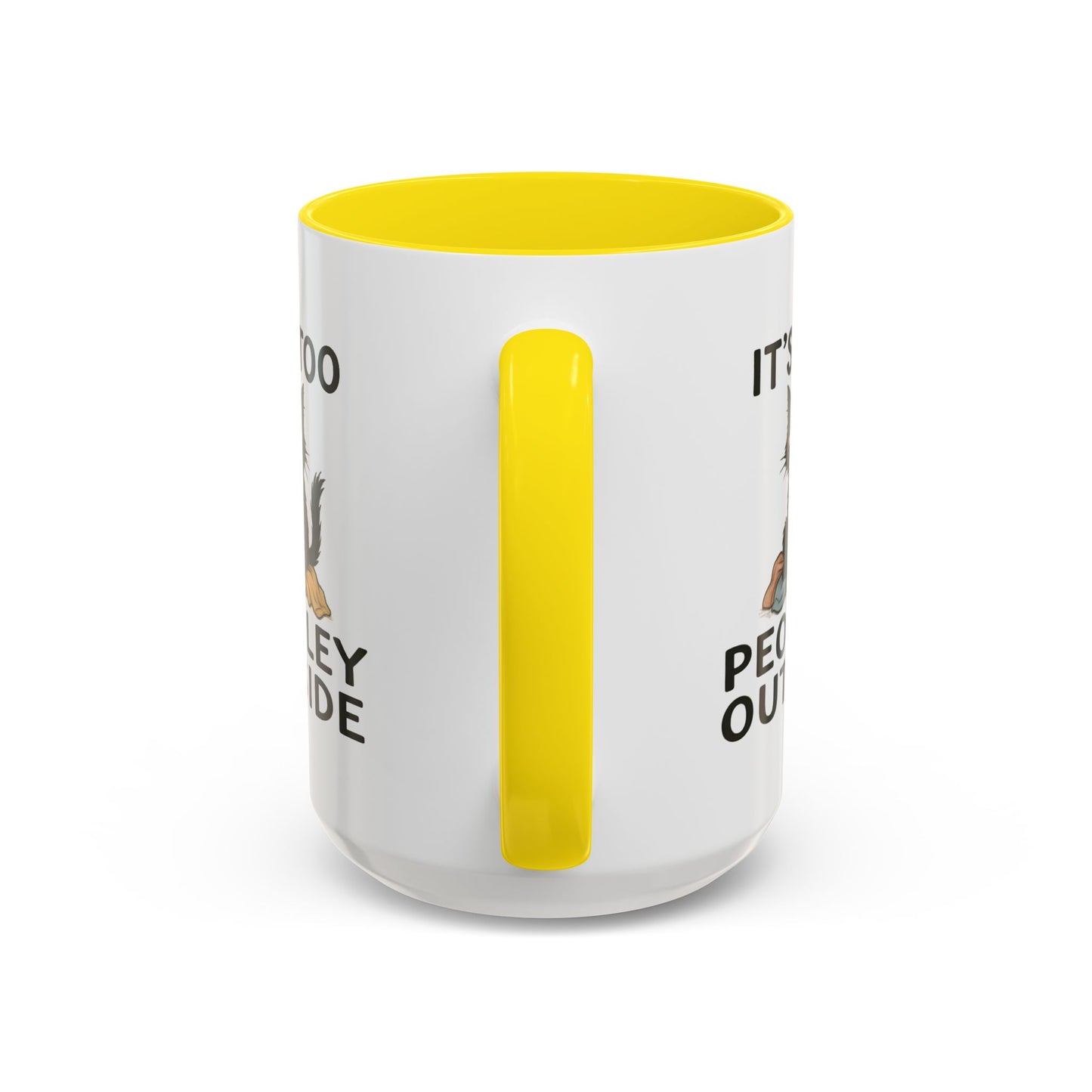Animal Mug - It's Too Peopley Outside