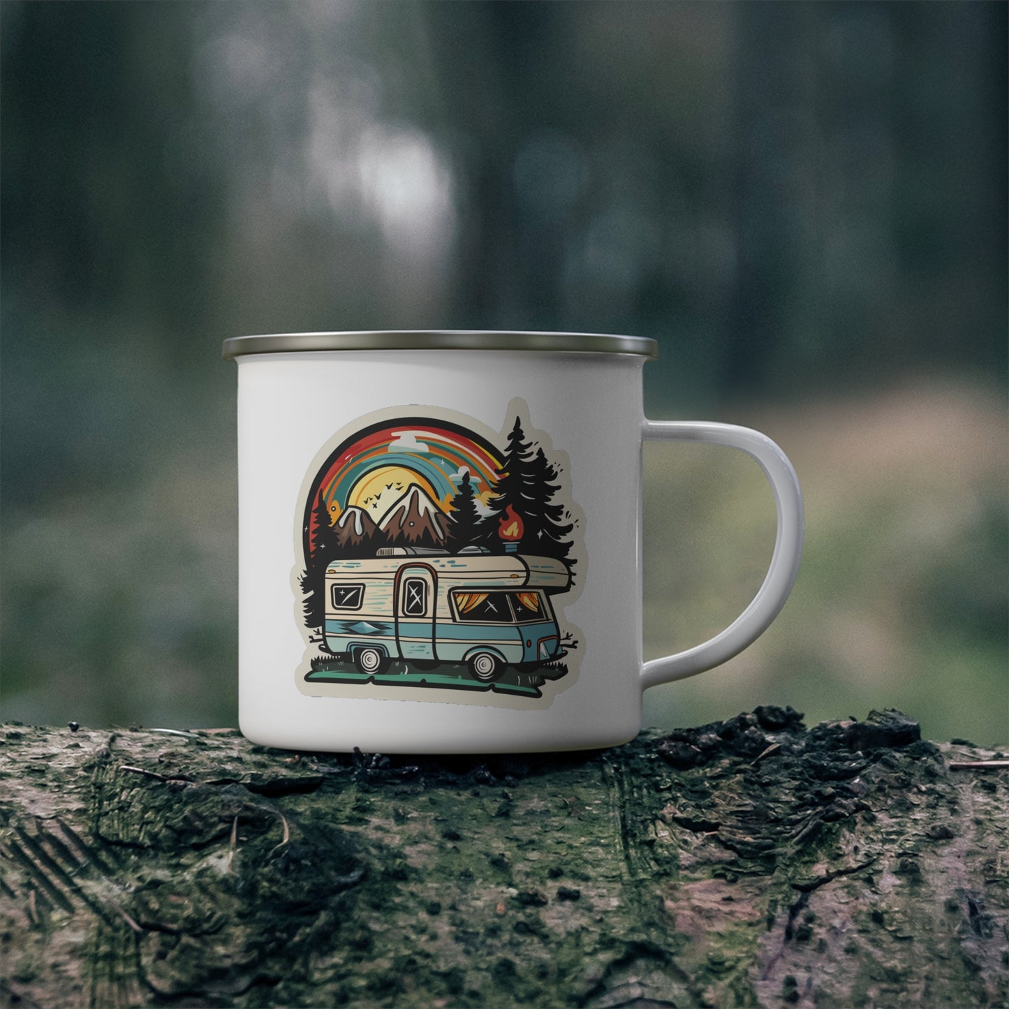 Adventure Mug - Camping Landscape 17