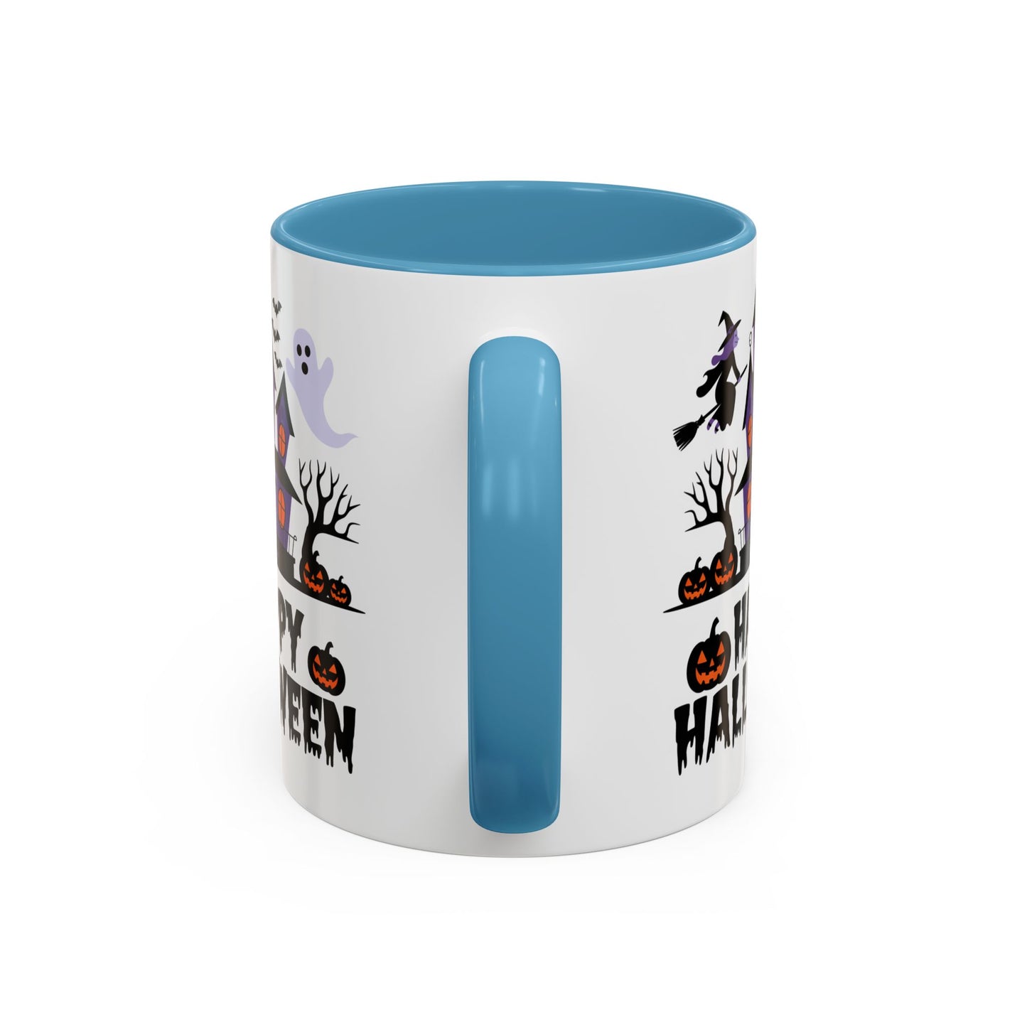 Halloween Mug - Happy Halloween Purple House