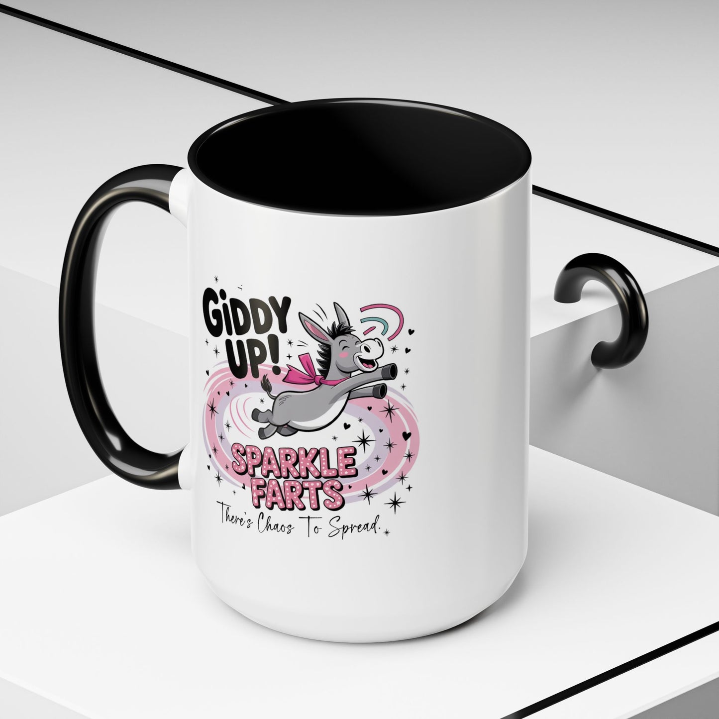 Humor Mug - Giddy Up Sparkle Farts