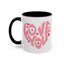 Valentine's Day Mug - Love You Heart Lettering