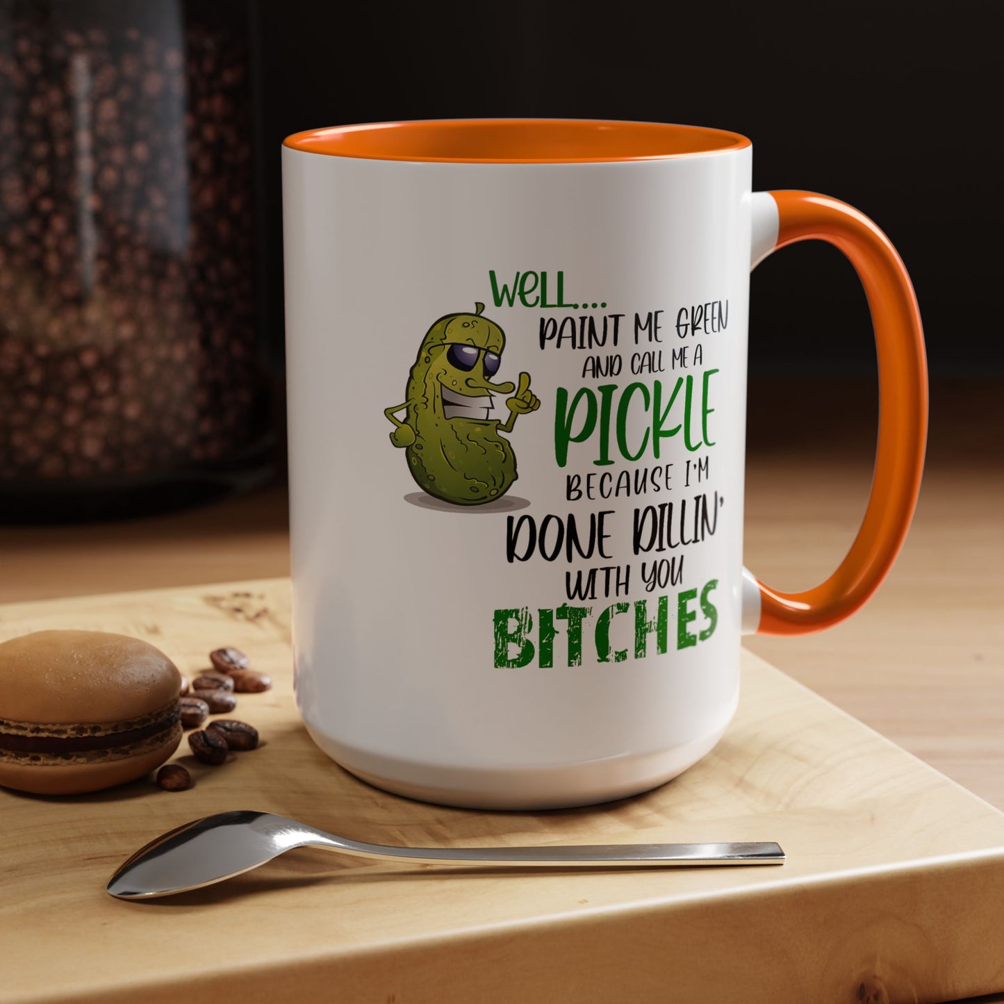 Adult Mug - Well Paint Me Green