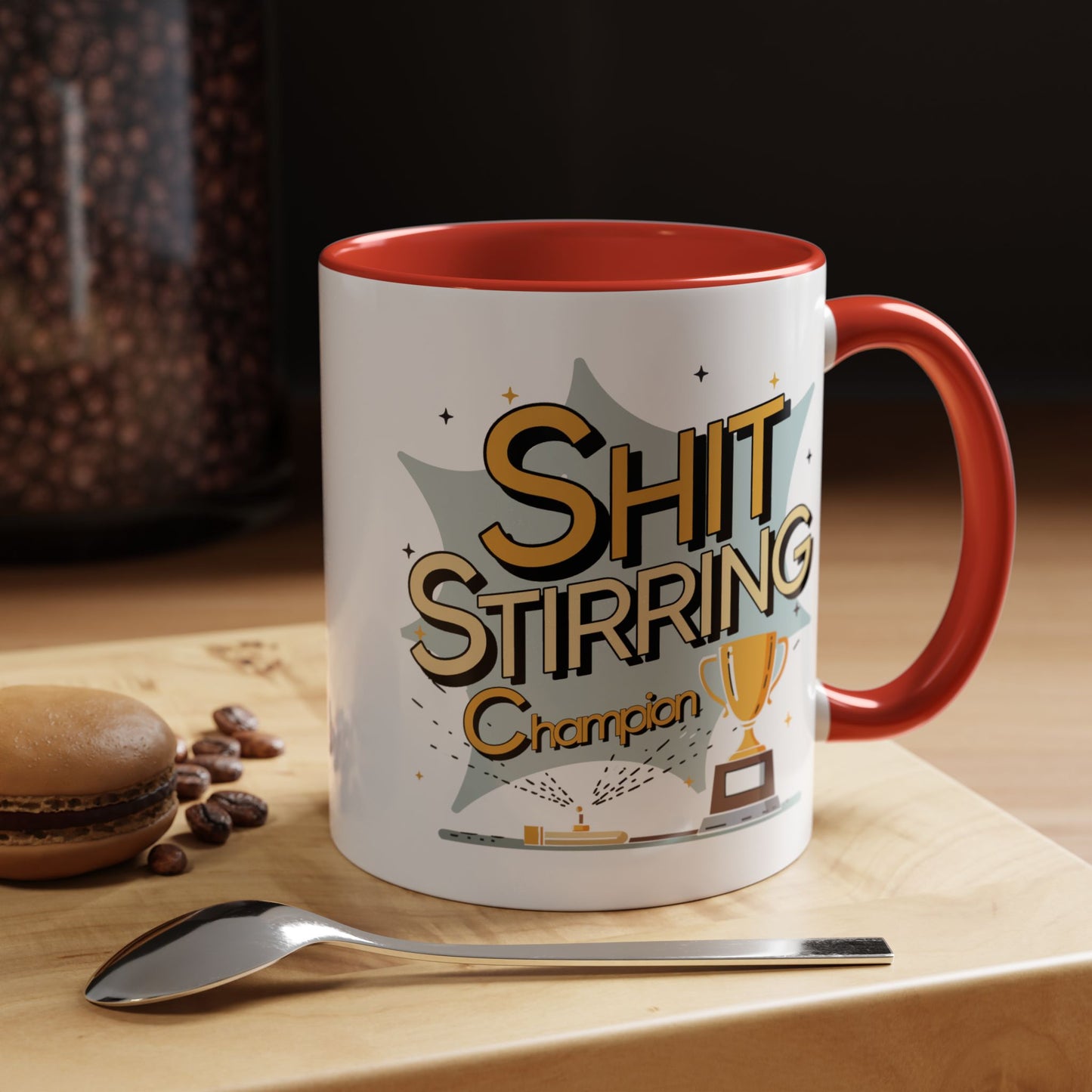 Adult Mug - Shit Stirring Champion