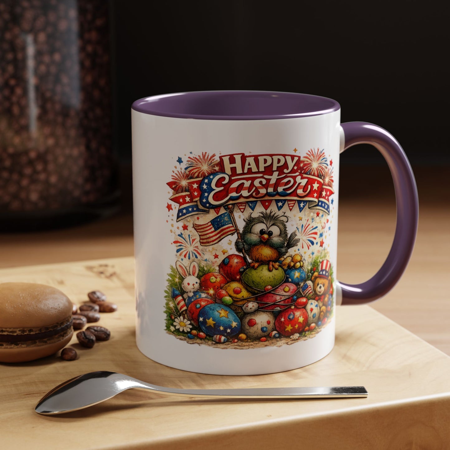 Easter Mug - Patriotic Happy Easter