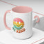 Motivation Mug - Retro Smiley Face Be Kind