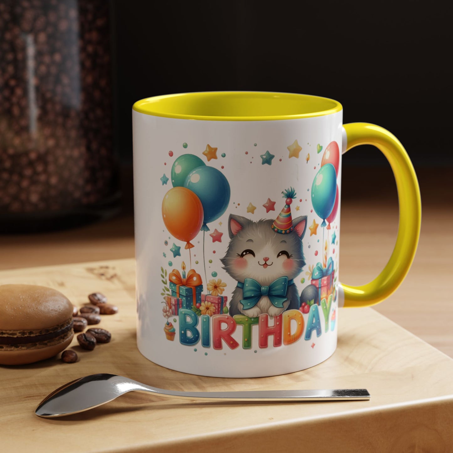 Birthday Mug - Birthday Kitty
