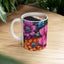 Artistic Mug - Diamond Flowers