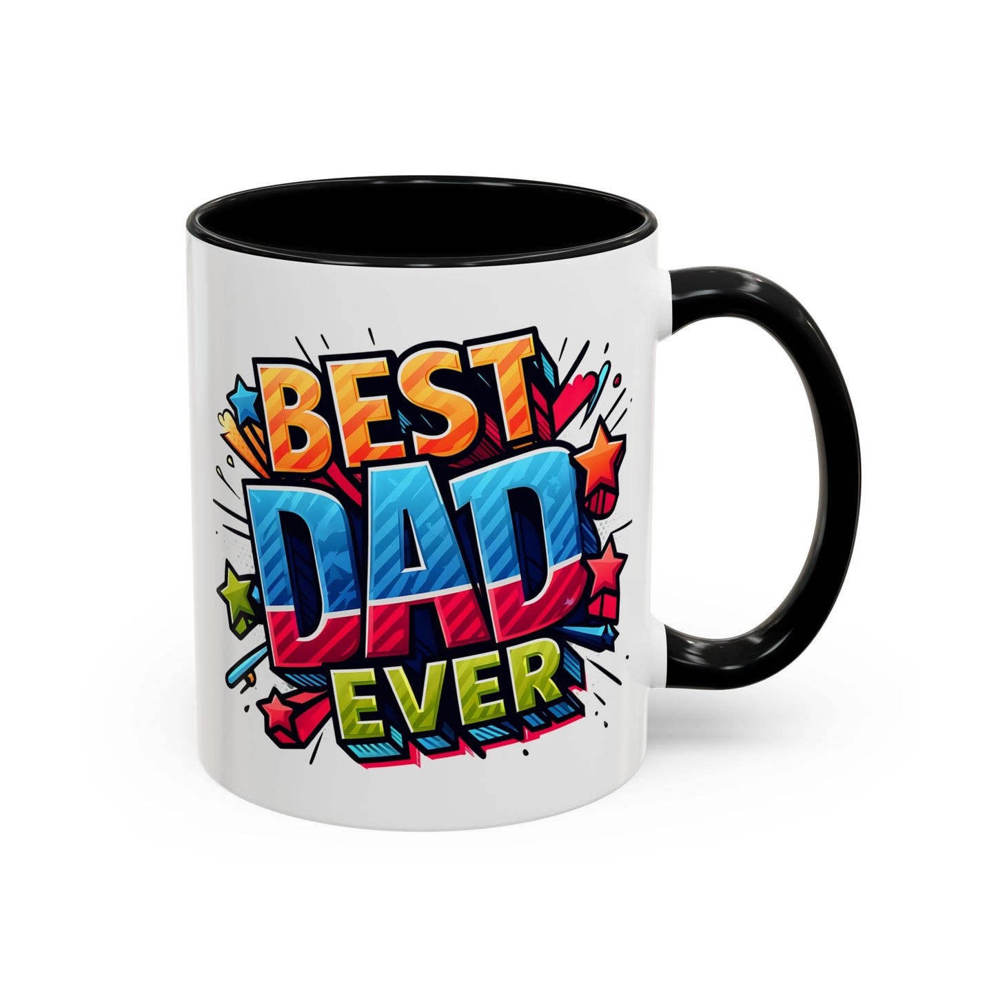 Father's Day Mug - Best Dad Ever Comic