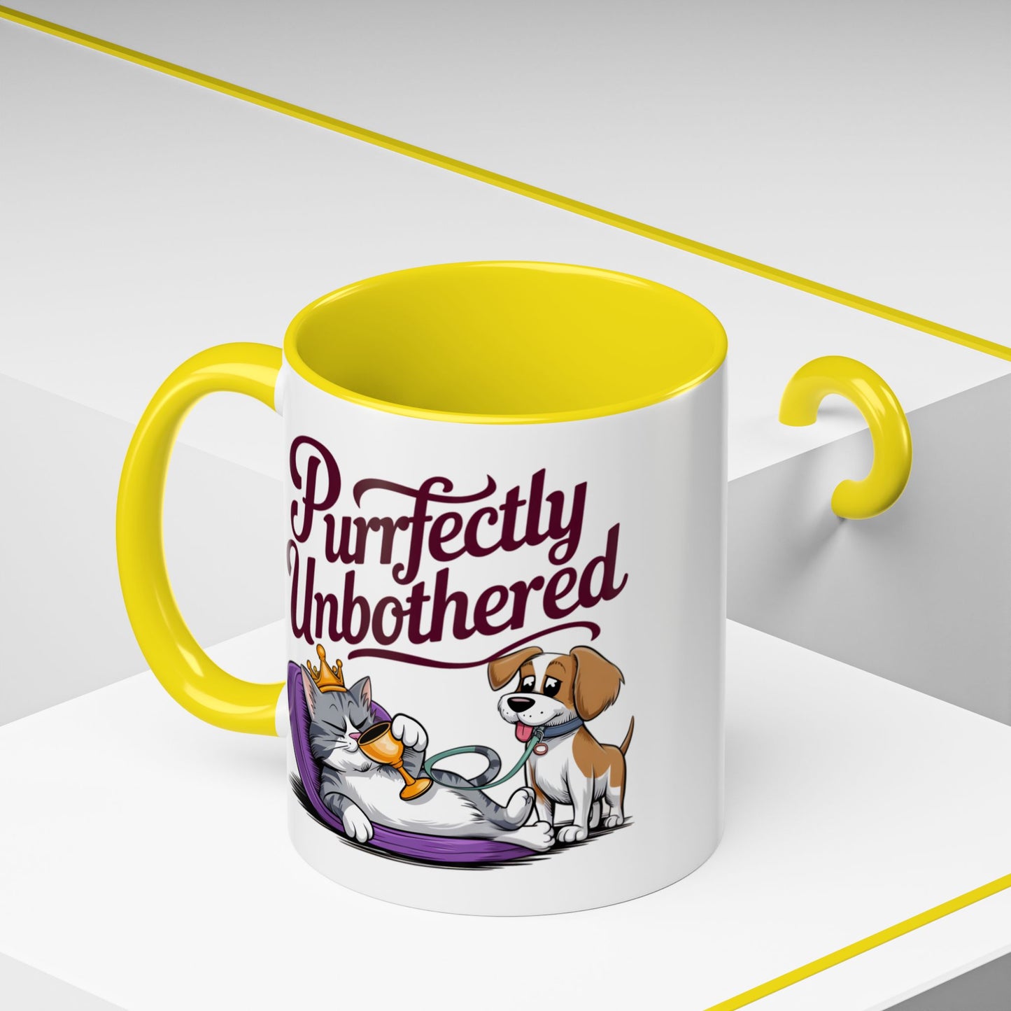 Animal Mug - Purrfectly Unbothered