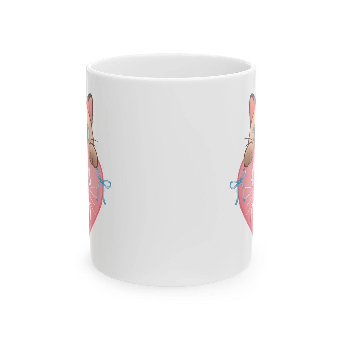 Mother's Day Mug - Love You Mom Cat