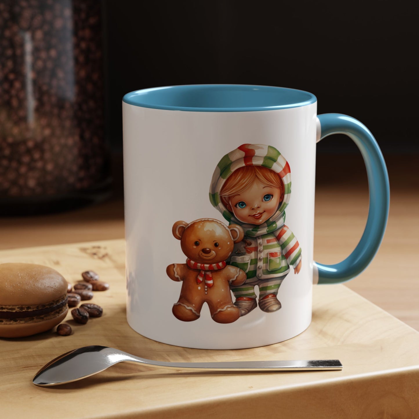 Christmas Mug - Gingerbread Man & Girl
