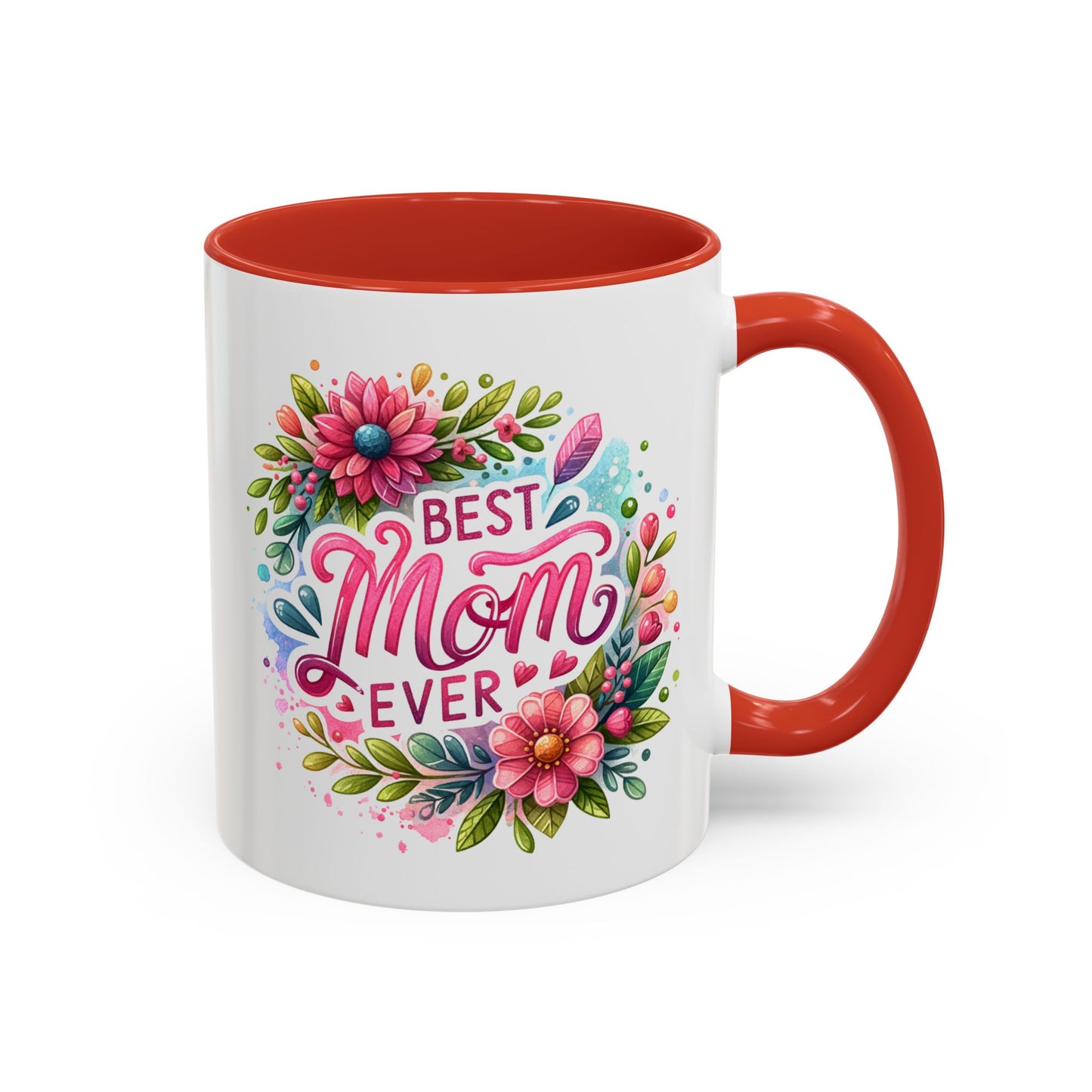 Mother's Day Mug - Best Mom Ever Floral